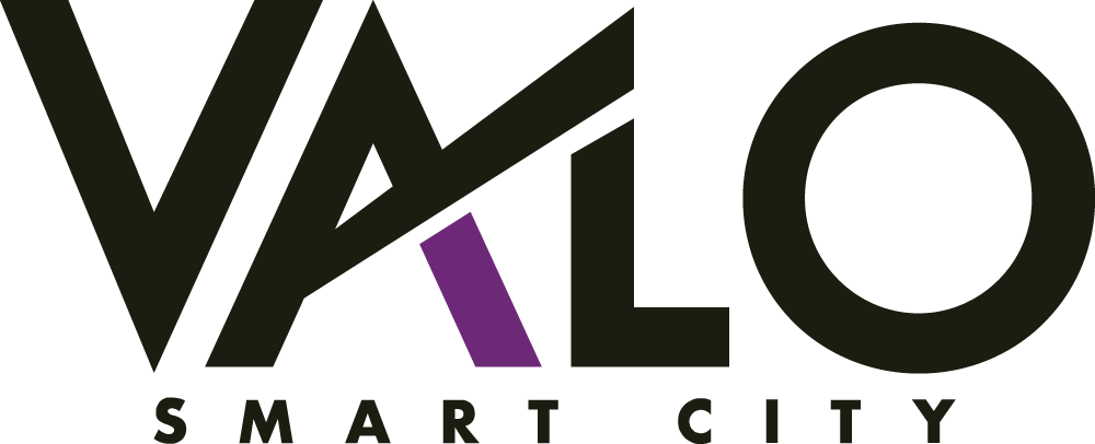 VALO Smart City purple logo
